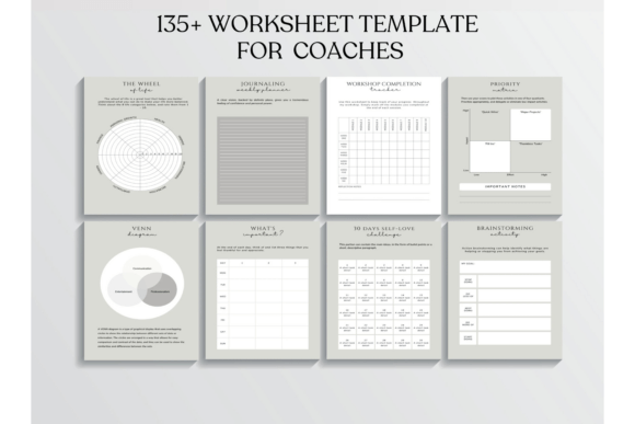 Download 135+ Coaching Worksheet Canva Templates, - Canva template Collection