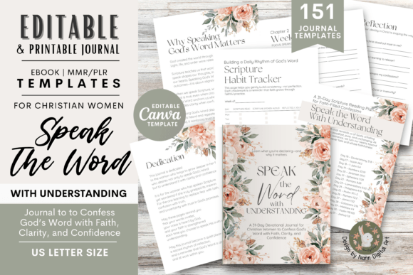 Download Speak the Word Devotional Journal Canva - Canva Collection