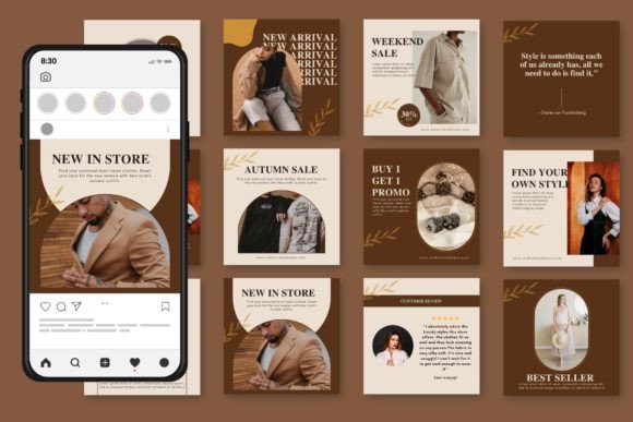 Download Fashion Store Instagram Post Canva - Canva Collection