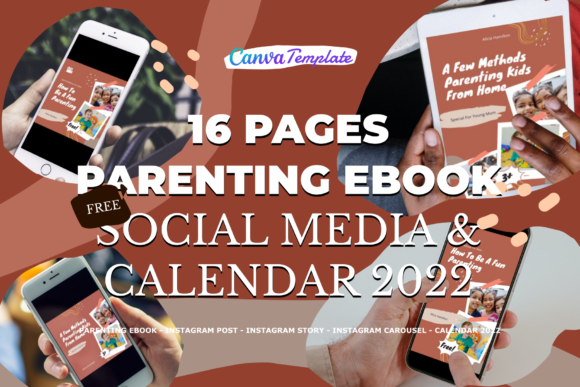 Download 16 Parenting EBook Canva Templates Set - Canva template Collection