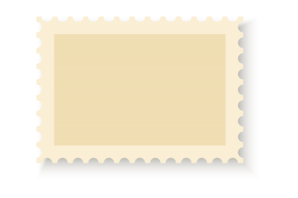 Download Postage Stamp. Blank Postal Frame with P - Blank Collection