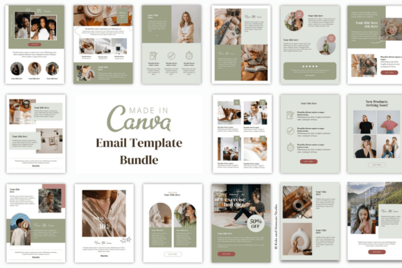 Download Editable Email Marketing Canva Templates - Canva template Collection