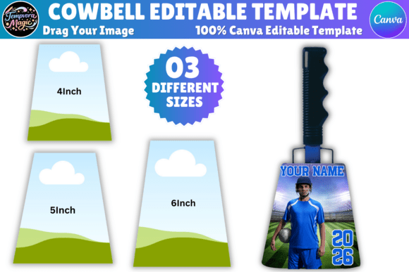 Download Cowbell Canva Editable Template - Canva Collection