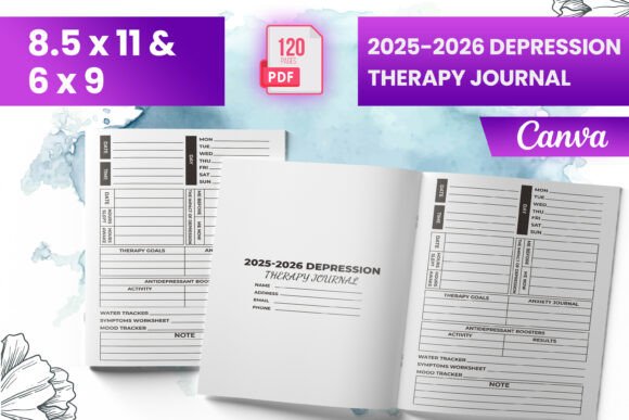 Download 2025-2026 Depression Therapy Journal KDP - Depression therapy journal Collection