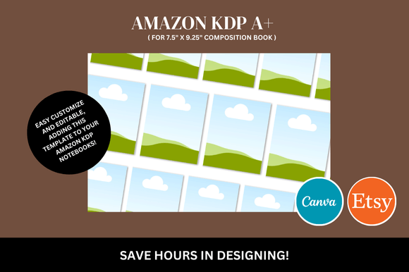 Download Amazon KDP a+ Canva Mockup - Canva Collection