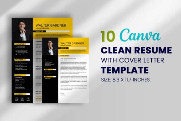 Download 10 Canva Resume &amp; Cover Letter Templates - Canva Collection