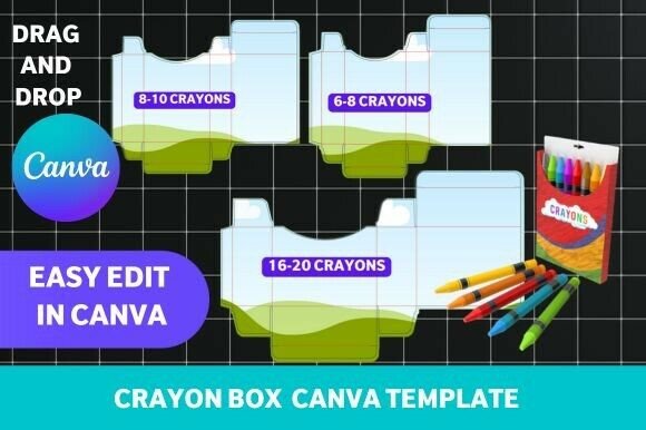 Download Crayon Box Canva Template - Canva template Collection