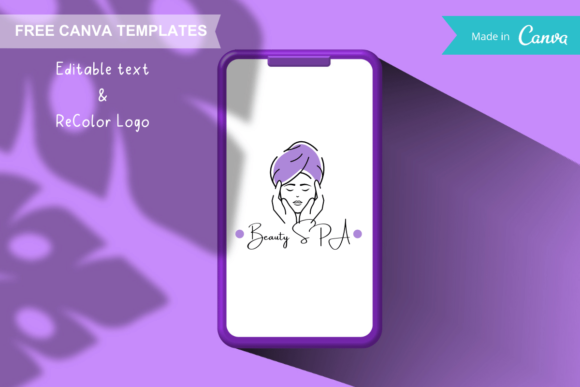 Download Canva Logo Templates - Face Relaxing - Canva Collection