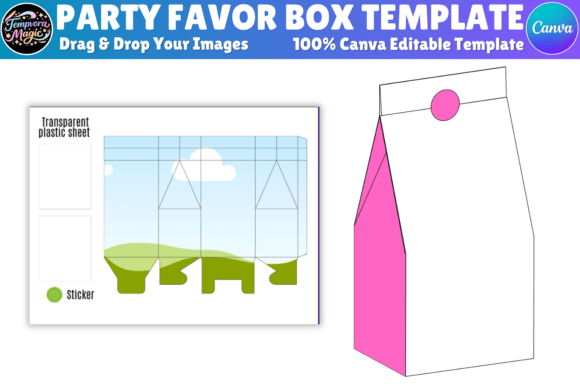 Download Box Canva Editable Template - Canva Collection