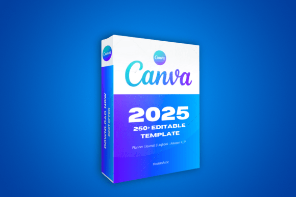 Download 200+ Editable Canva Templates KDP 2025 - Canva template Collection