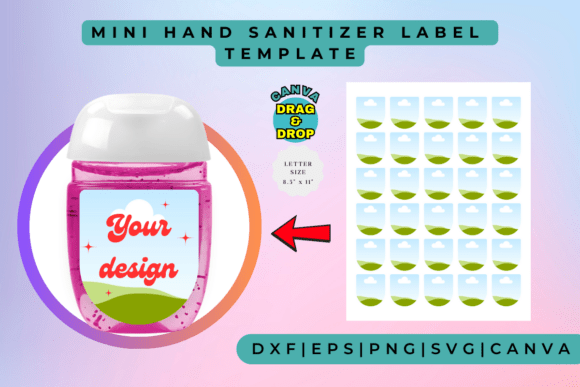 Download Mini Hand Sanitizer Label Template - Premium Resources