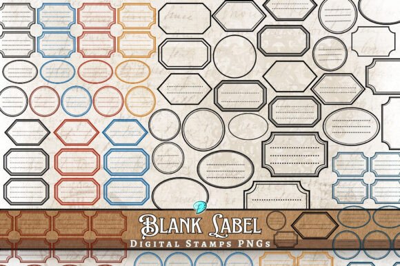Download Blank Labels Digi Stamps Transparent PNG - Blank Collection